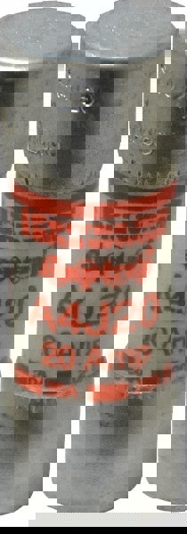 Cylindrical Fast-Acting Fuse: J, 20 A, 20.6 mm Dia